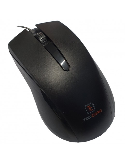 TOPMO1 Mouse USB Topcore TOPMO1 3 Pulsanti Nero