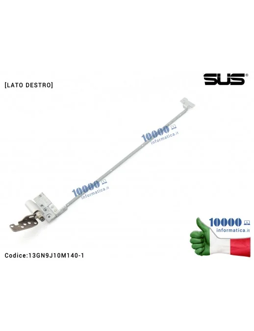 13GN9J10M140-1 Cerniera Hinge ASUS N56 N56V N56VM N56VZ N56VJ N56JR G56JR N56VV [LATO DESTRO] 13N0-M3M0402
