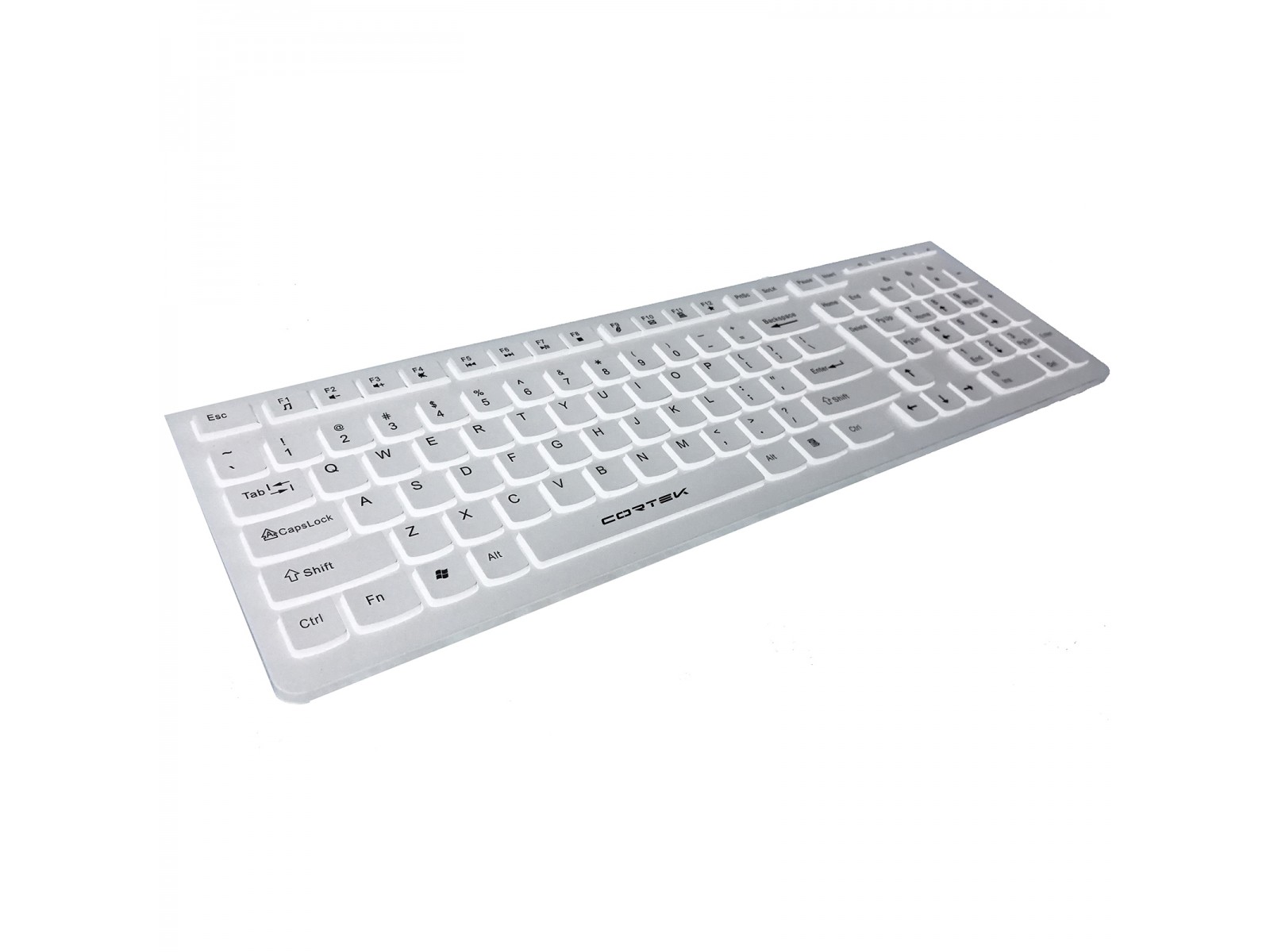 KBCHOB Tastiera USB Alantik KBCHOB White Chocolate