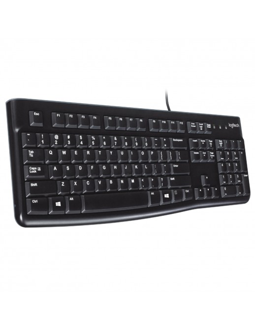 920-002517 Tastiera USB Logitech K120 Nera Layout Italiano