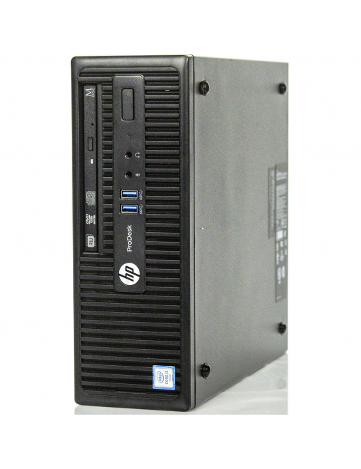 HP400G3-SFF-I5 HP ProDesk 400 G3 SFF PC Computer Intel i5-6600K Ram 8GB SSD 180GB DVD-ROM (Ricondizionato Grado A)