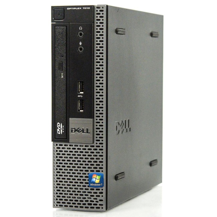 Dell Optiplex 7010 USFF PC Computer Intel i5-3470S Ram 8GB SSD 240GB DVD-ROM (Ricondizionato Grado B)