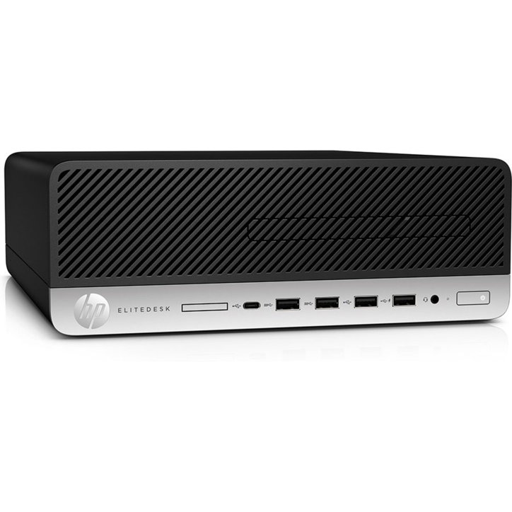 HP EliteDesk 705 G4 SFF PC Computer AMD Ryzen 5 Pro 2400G Ram 8GB SSD 256GB (Ricondizionato Grado A)