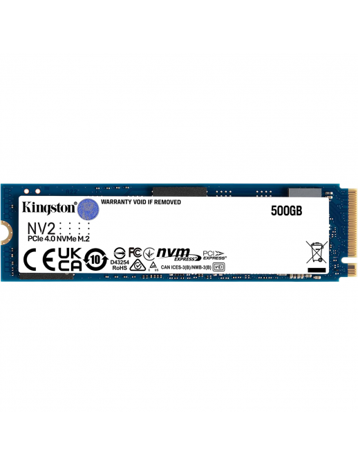 SNV2S/500G Kingston NV2 SSD 500GB M.2 NVMe PCIe Gen 4.0