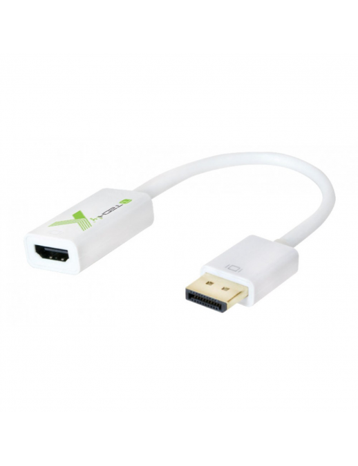 DP-HDMIFP Techly DP-HDMIFP Adattatore Video da Display Port Maschio a HDMI Femmina