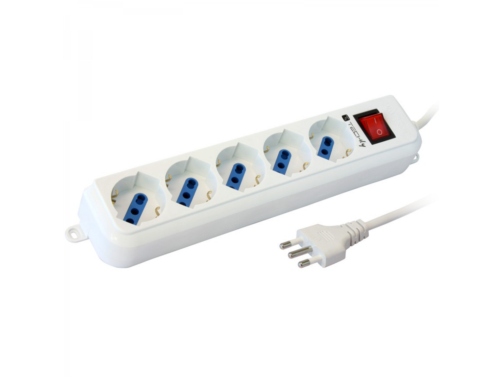 IUPS-PCP-LC Techly IUPS-PCP-LC Ciabatta Elettrica Multipresa 5 Prese