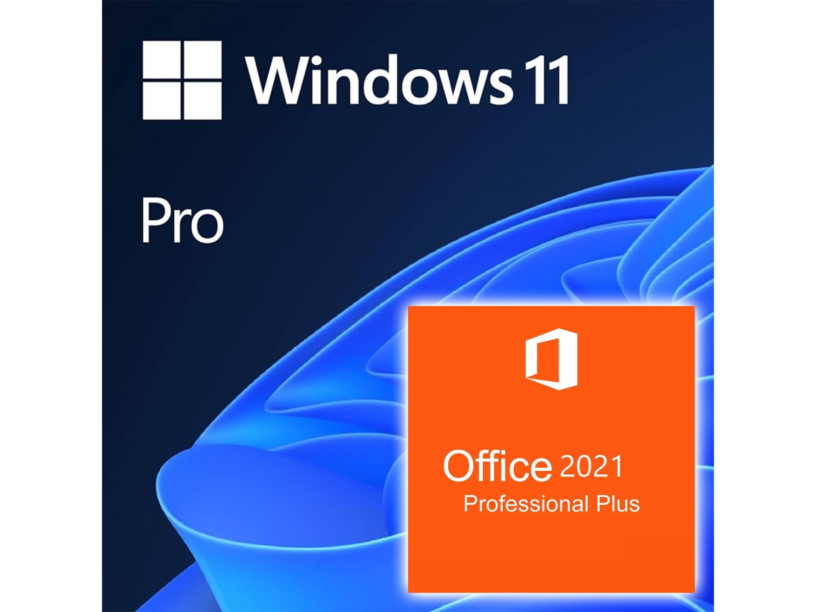 W11+FQC+OFF2021 Installazione Licenze Windows 11 Pro + Office 2021 Pro Plus