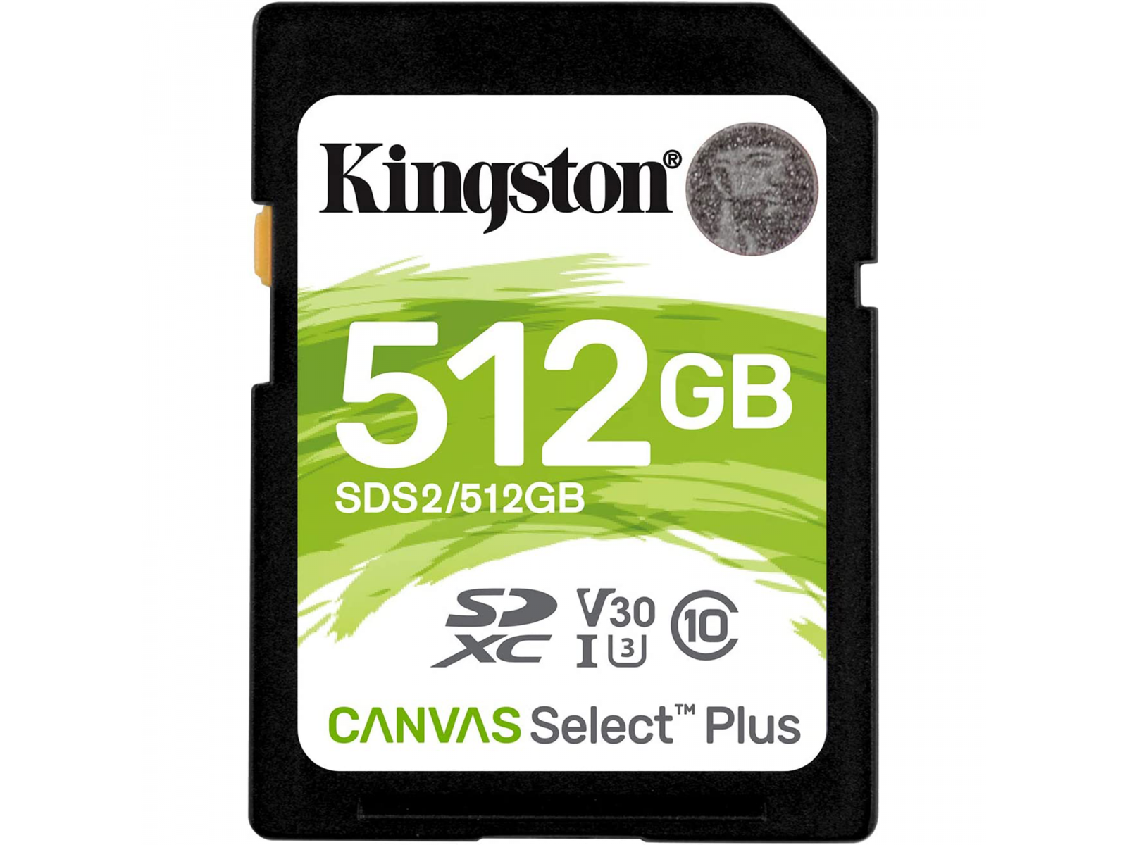 SDS2/512GB Memoria SD 512GB Kingston Canvas Select Plus UHS-I Classe 10