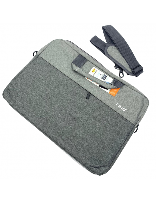 L1560-GREY LinQ Borsa Notebook 15.6" Grigia L1560