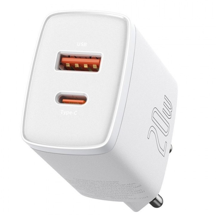 Baseus CCXJ-B02 Caricatore Alimentatore Da Rete 20W