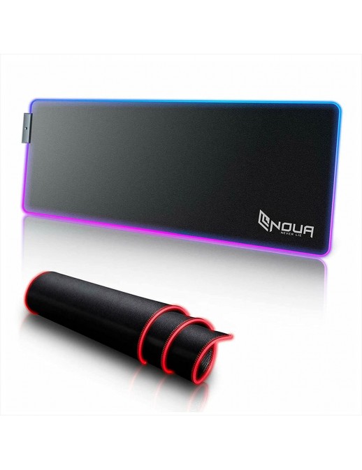 MP0619-MAT16 Noua Mouse Pad Tappetino da Gaming RGB Rainbow Matrix 800 80 x 30 cm