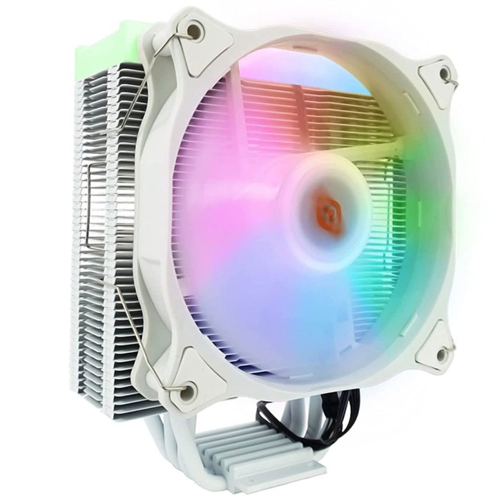 Noua Numb White ARGB Dissipatore per CPU Intel AMD Noua Numb White ARGB Dissipatore per CPU Intel AMD