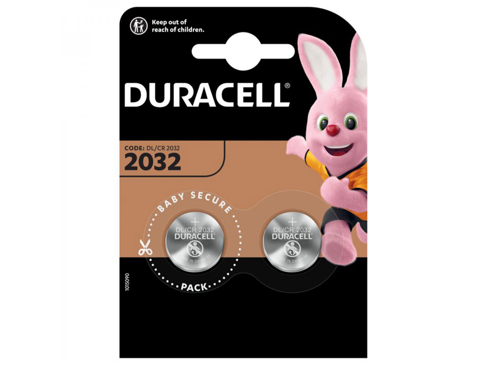 DL2032 Duracell 2 Batterie Tampone Al Litio CR 2032 3V