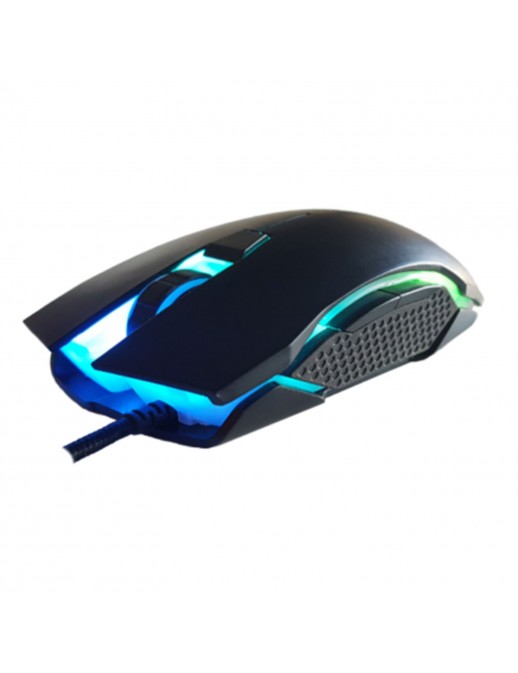 NOVA01 Mouse USB Gaming Alantik NOVA01 6 Pulsanti Nero Led RGB
