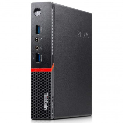 OUTLET_81 PC Computer Ricondizionato Lenovo ThinkCentre M900 Tiny Intel i7-6700T Ram 8GB SSD 240GB PORTA LAN GUASTA