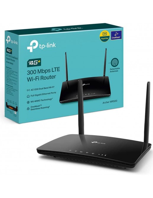 ARCHER-MR500 Modem Router 4G+ Wireless TP-Link Archer MR500 AC1200 slot SIM LAN/WAN Gigabit