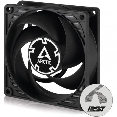 P8-PWM-PST ARCTIC P8 PWM Ventola 8 Cm Nera con Controllo PWM