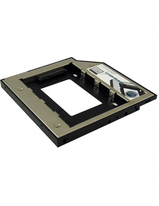 LC-ADA-525-25-NB LC-Power Adattatore Drive Bay per Notebook 5.25" slor per SSD HDD 2.5" in sostituzione al lettore LC-ADA-525...