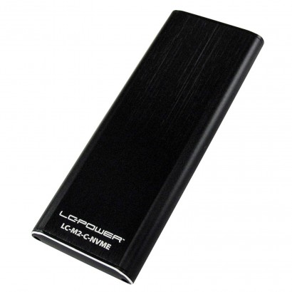 LC-M2-C-NVME LC-Power Box Esterno Per SSD NVMe M.2 USB Type C Gen 2 LC-M2-C-NVME