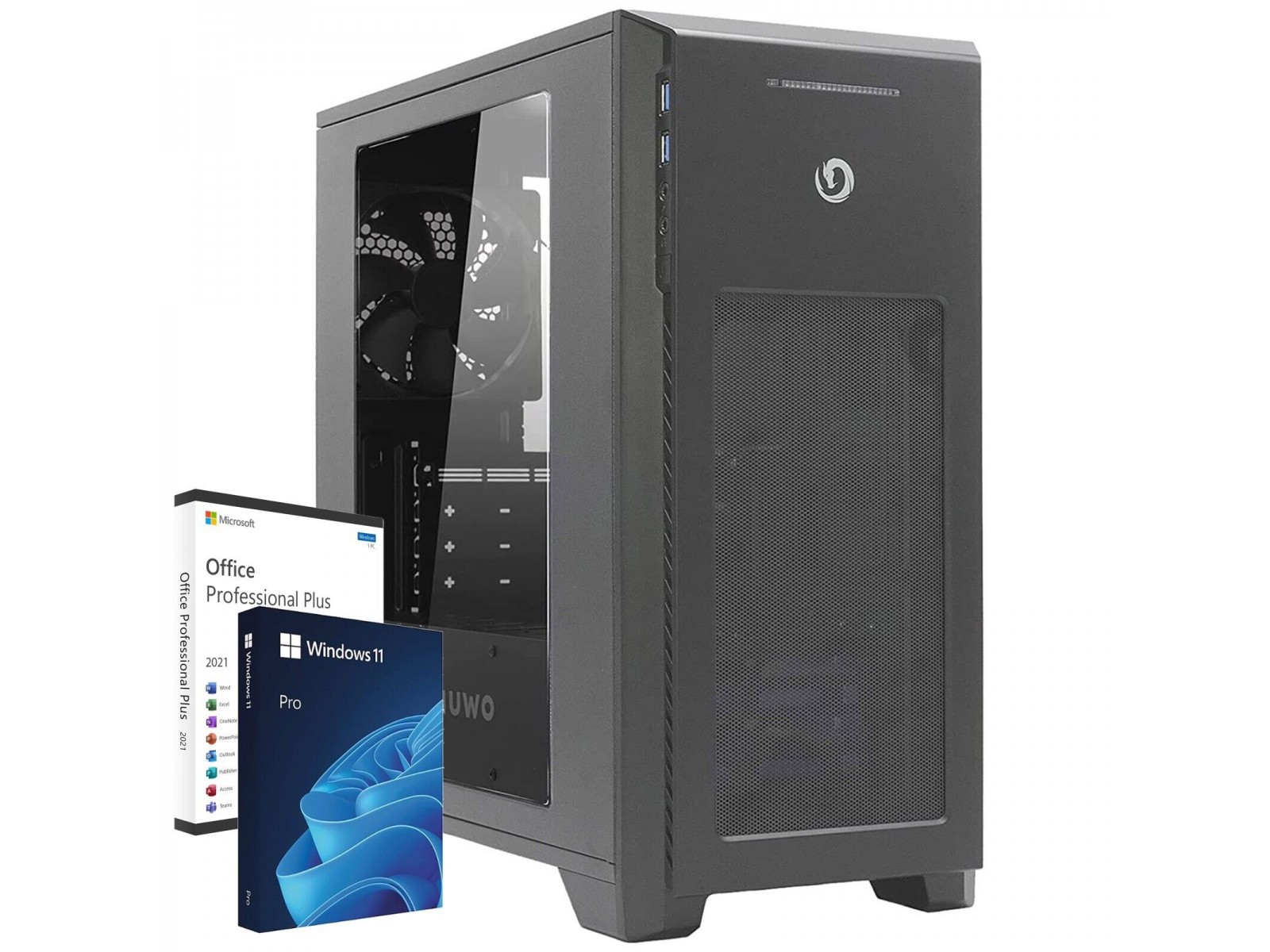 DESK931-W11-OF21 PC Computer Assemblato Intel i7-12700 Ram 16GB SSD 1TB Windows 11 Pro + Office 2021