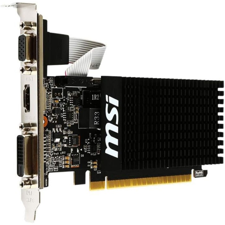 Scheda Video MSI Nvidia GeForce GT 710 2GB GDDR3 Low Profile