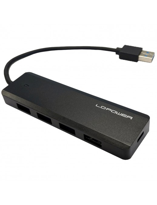 LC-HUB-U3-4-V2 LC-Power Adattatore HUB Esterno USB 3.0 LC-HUB-U3-4-V2