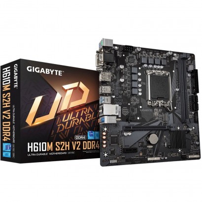 H610M-S2H-DDR4-V2 Gigabyte GA-H610M S2H DDR4 V2 Scheda Madre Socket Intel LGA 1700
