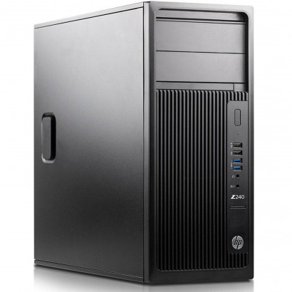 Z240-K4200 PC Computer Ricondizionato HP Workstation Z240 Tower Intel i7-6700 Ram 16GB SSD 480GB Nvidia Quadro K4200 Freedos