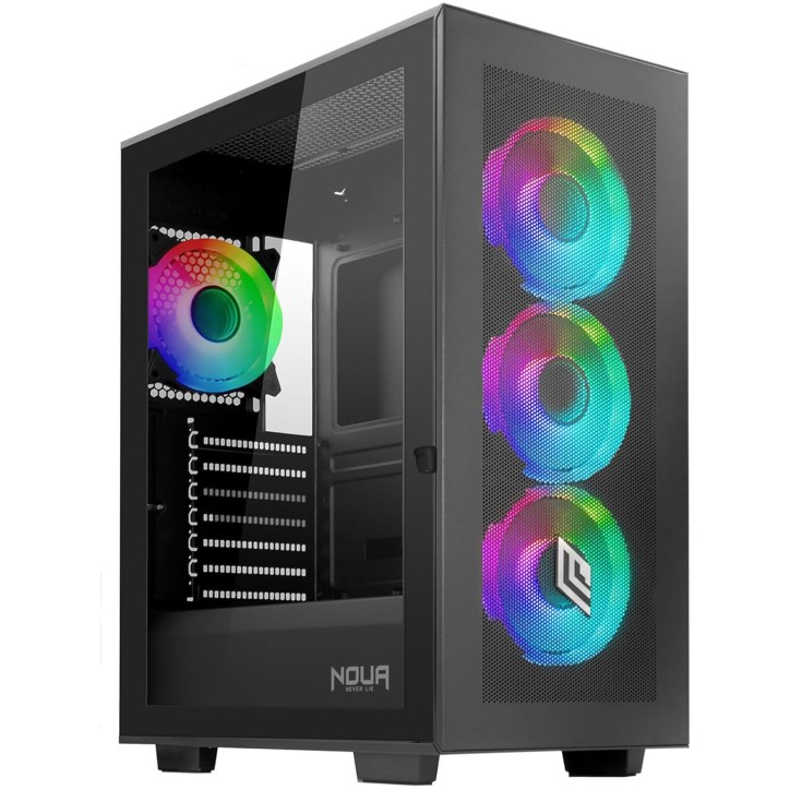 Noua Utopia F501 Case ATX Gaming 4 Ventole A-RGB