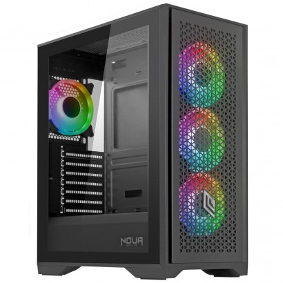 CS0323JP-F502K549 Noua Utopia F502 Case ATX Gaming 4 Ventole A-RGB