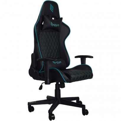 GC0619RB-K7F1 Noua Kui K7 Sedia Poltrona da Gaming Colore Nero/Blu