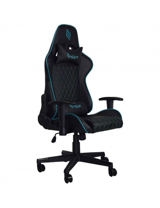 GC0619RB-K7F1 Noua Kui K7 Sedia Poltrona da Gaming Colore Nero/Blu