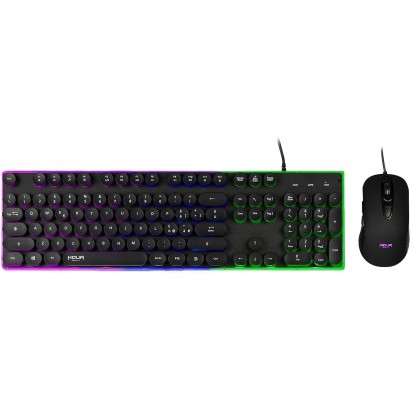 KT0421AG-V70K30R Noua Venus Kit Tastiera Mouse USB da Gaming