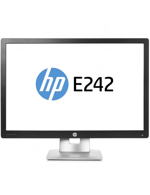 E242 Monitor 24" 16:10 HP Elite Display E242 Full HD IPS VGA HDMI DP Nero (Ricondizionato Grado A)