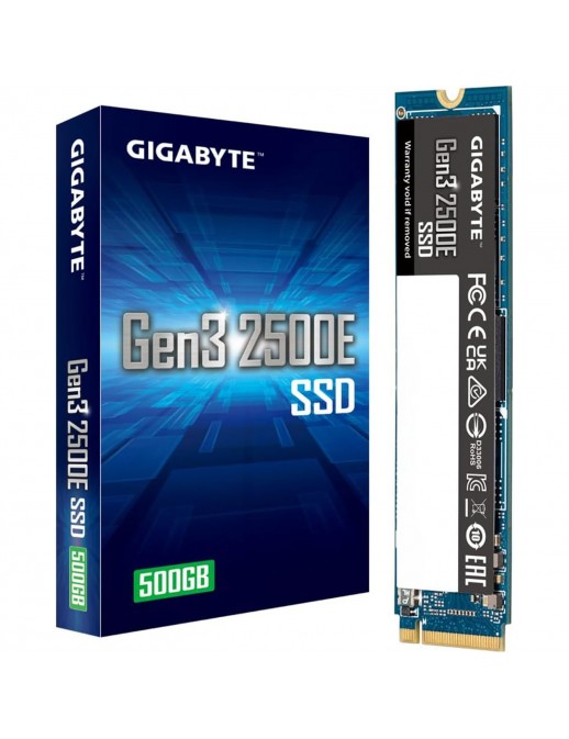 G325E500G Gigabyte 2500e SSD 500GB M.2 NVMe PCIe Gen 3.0 G325E500G