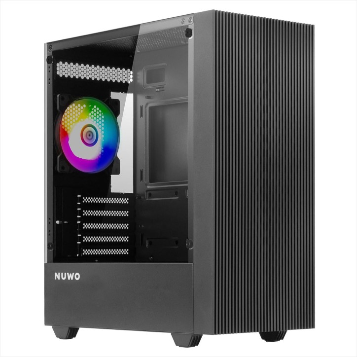 Nuwo Raythe R101 Nero Case micro-ATX Nero