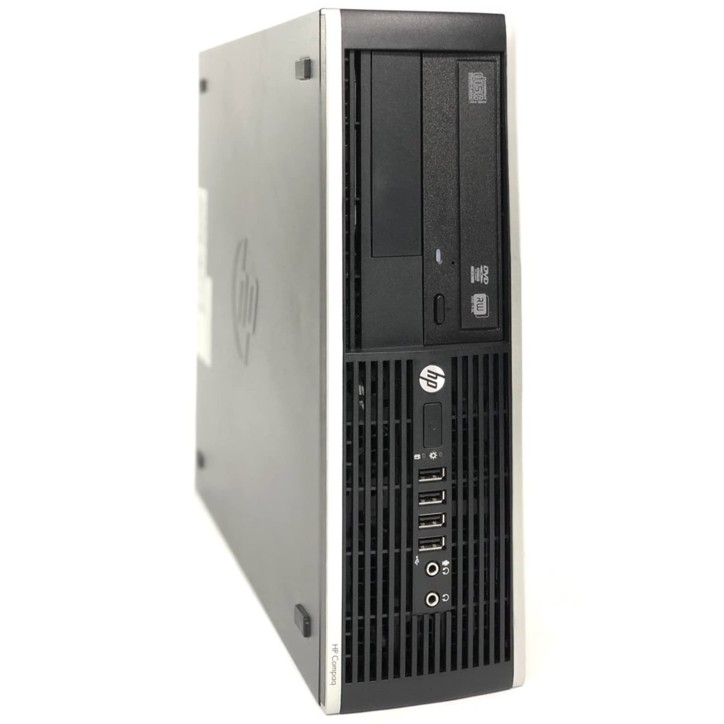 HP Compaq Elite 8300 SFF Computer Intel i3-3220 Ram 8Gb SSD 240Gb + HDD 250 Gb Freedos (Ricondizionato Grado B)