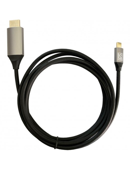 LC-C-C-HDMI-2M LC-Power Cavo Video USB Type-C HDMI 2.0 2 metri LC-C-C-HDMI-2M