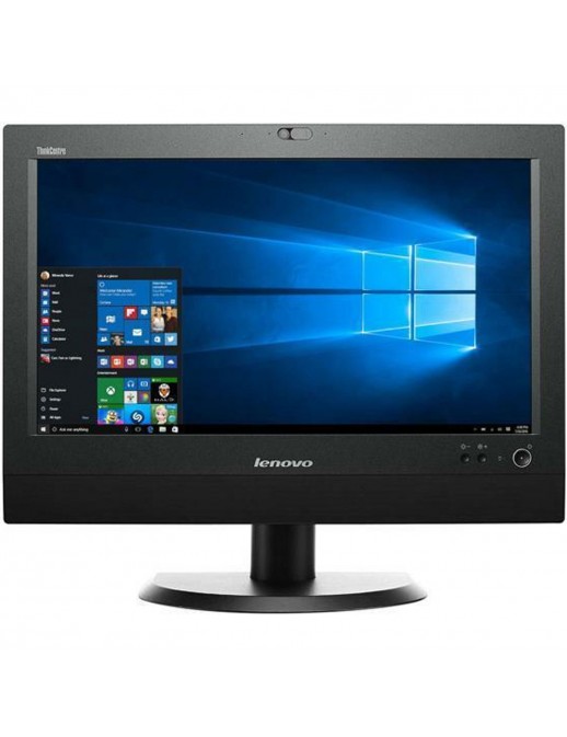OUTLET_76 PC Computer All-In-One Ricondizionato Lenovo M72Z 20" Intel i5-3470S Ram 8GB SSD 240GB Freedos NO PORTA LAN