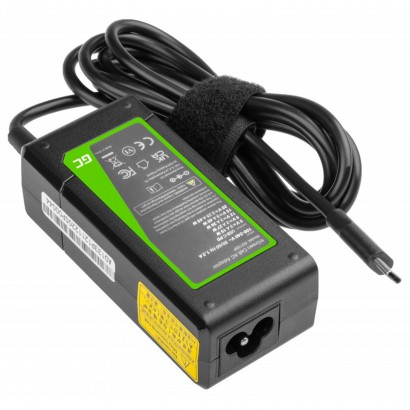 AD133P Alimentatore Notebook Universale 45W USB Type-C Green Cell AD133P