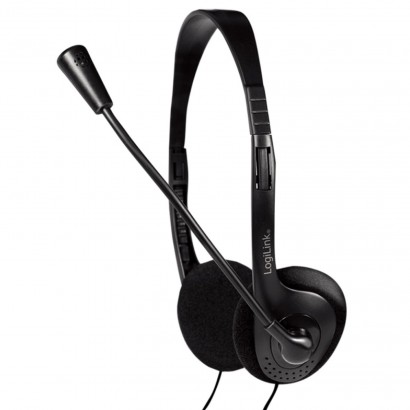 SB-HP5L LogiLink SB-HP5L Cuffie Headset Stereo con Microfono