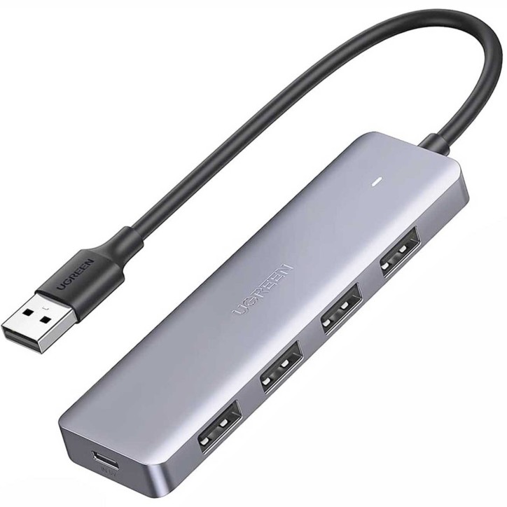 UGREEN Hub USB 3.0 4 porte USB 3.0 e USB-C Power Supply 50985 UGREEN Hub USB 3.0 4 porte USB 3.0 e USB-C Power Supply 50985