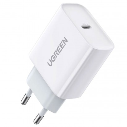 60450 UGREEN Caricatore USB Type C 20W PD White