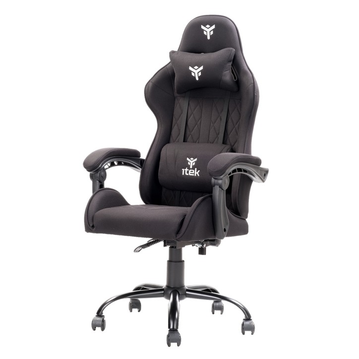 ITEK RHOMBUS FF10 Sedia Poltrona Da Gaming Ergonomica Schienale Reclinabile Nero