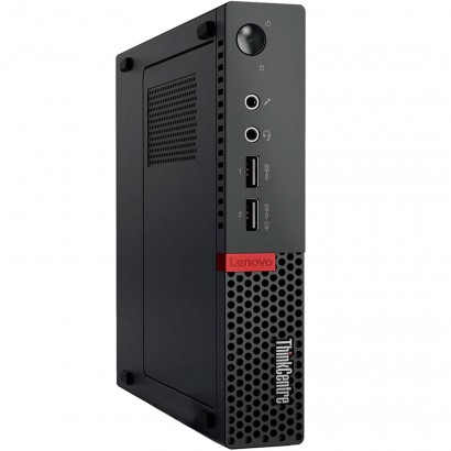 OUTLET_148 Lenovo ThinkCentre M910q Tiny PC Computer Intel i5-6400T Ram 8GB SSD 240GB (Ricondizionato - NO USB FRONTALI)