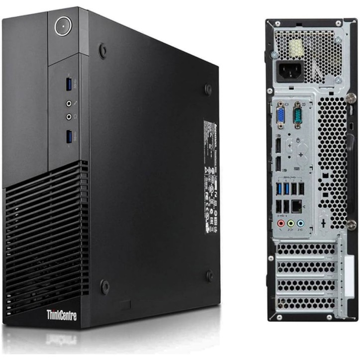 Lenovo ThinkCentre M83 SFF PC Computer Intel i5-4460 Ram 16GB SSD 480GB (Ricondizionato Grado B)