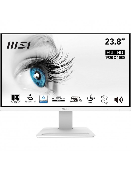 PRO-MP243XW MSI Pro MP243XW Monitor 23.8" (24") IPS Full HD 100Hz 1ms