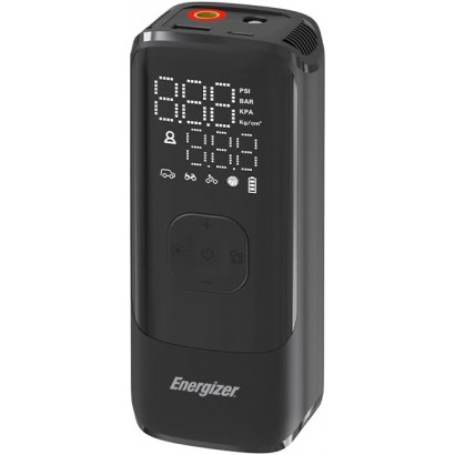 PAC4000 Energizer Mini Compressore Aria Portatile 150PSI Schermo LCD + funzione Power Bank