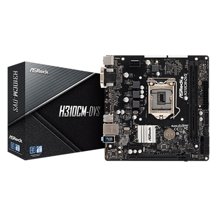 ASRock H310CM-DVS Scheda Madre Intel LGA 1151