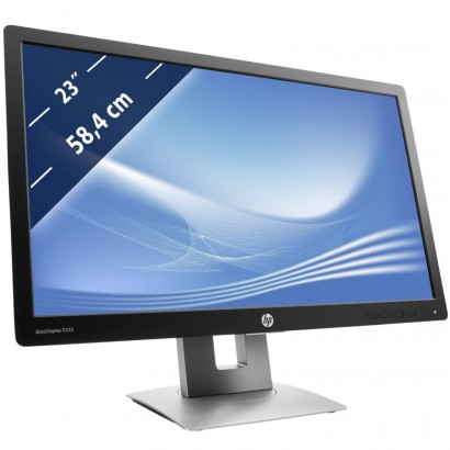 E232 Monitor 23" 16:9 HP Elite Display E232 Full HD IPS VGA HDMI DP Nero (Ricondizionato Grado A)